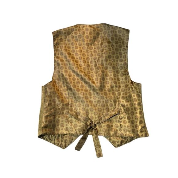 Vintage 90s Company B Genuine Leather Vest Size 8 - Picture 5 of 11